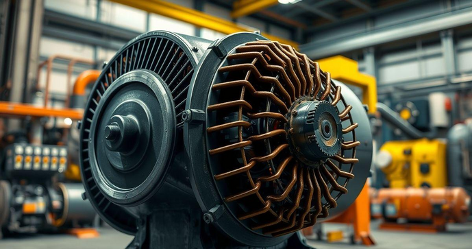 Motor de Indução Gaiola de Esquilo: Vantagens e Aplicações
