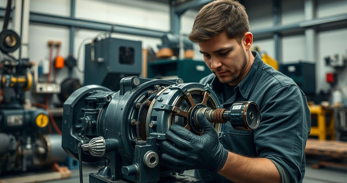 Rebobinagem de motores: Técnicas essenciais para durabilidade e eficiência Rebobinagem de motores: Técnicas essenciais para durabilidade e eficiência