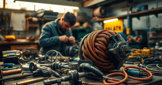 Rebobinamento de motores: O que você precisa saber para prolongar a vida útil do seu motor Rebobinamento de motores: O que você precisa saber para prolongar a vida útil do seu motor